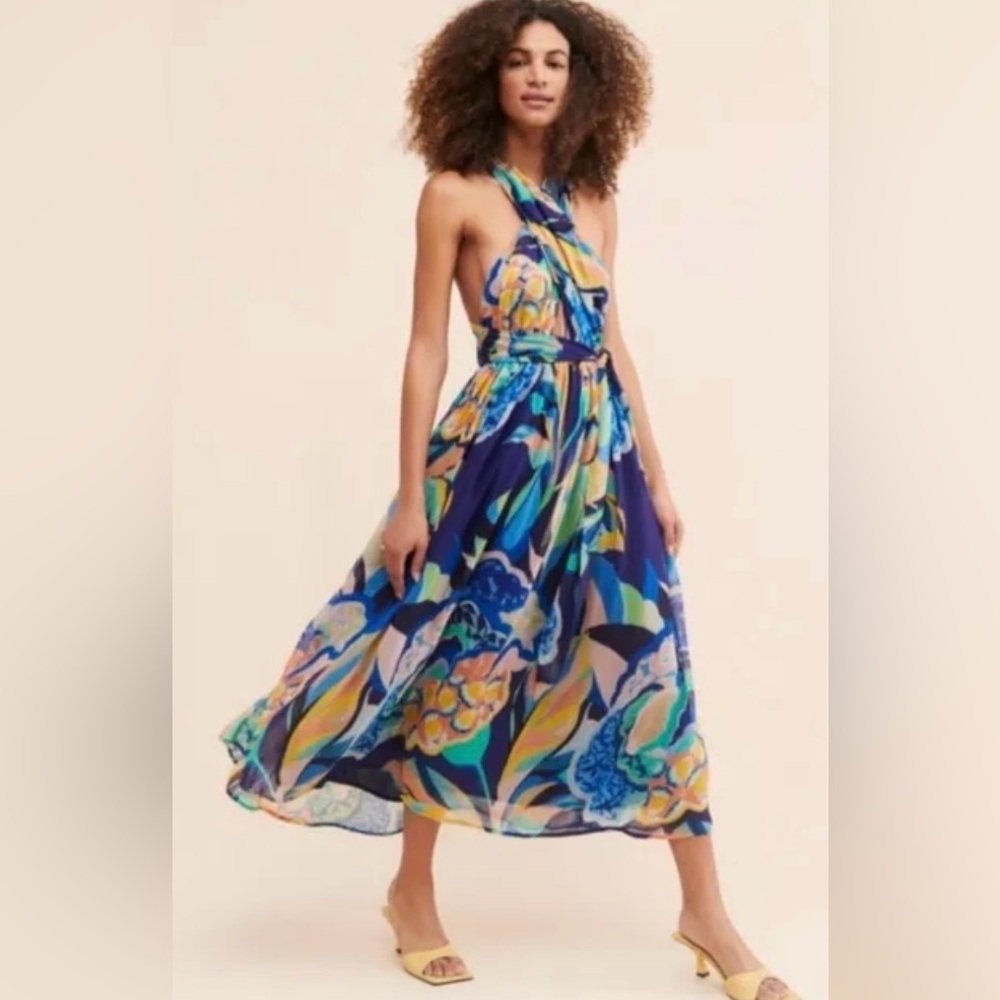 Alexandra Farmer with Anthropologie, maxi dress, XS